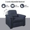 3 in 1 Convertible Sleeper Chair Sofa Bed Pull Out Couch Adjustable Chair with Pillow, Adjust Backrest into a Sofa, Lounger Chair, Single Bed or Livin