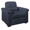 3 in 1 Convertible Sleeper Chair Sofa Bed Pull Out Couch Adjustable Chair with Pillow, Adjust Backrest into a Sofa, Lounger Chair, Single Bed or Livin