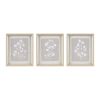 3-piece Framed Glass Wall Art Set