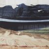 Abstract Landscape Diptych 2-Piece Framed Glass Wall Art Set
