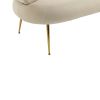 COOLMORE Accent Chair ,leisure chair with Golden feet