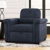 3 in 1 Convertible Sleeper Chair Sofa Bed Pull Out Couch Adjustable Chair with Pillow, Adjust Backrest into a Sofa, Lounger Chair, Single Bed or Livin