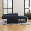 3 in 1 Convertible Sleeper Chair Sofa Bed Pull Out Couch Adjustable Chair with Pillow, Adjust Backrest into a Sofa, Lounger Chair, Single Bed or Livin
