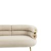 COOLMORE Accent Chair ,leisure chair with Golden feet