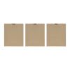 3-piece Framed Glass Wall Art Set