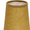 Slant Hardback Chandelier Lampshade with Flame Clip, Oil (Set of 6)