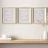 3-piece Framed Glass Wall Art Set