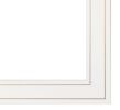 "Meandering Flowers I & II" 2-Piece Vignette by Dee Dee, White Frame