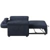 3 in 1 Convertible Sleeper Chair Sofa Bed Pull Out Couch Adjustable Chair with Pillow, Adjust Backrest into a Sofa, Lounger Chair, Single Bed or Livin